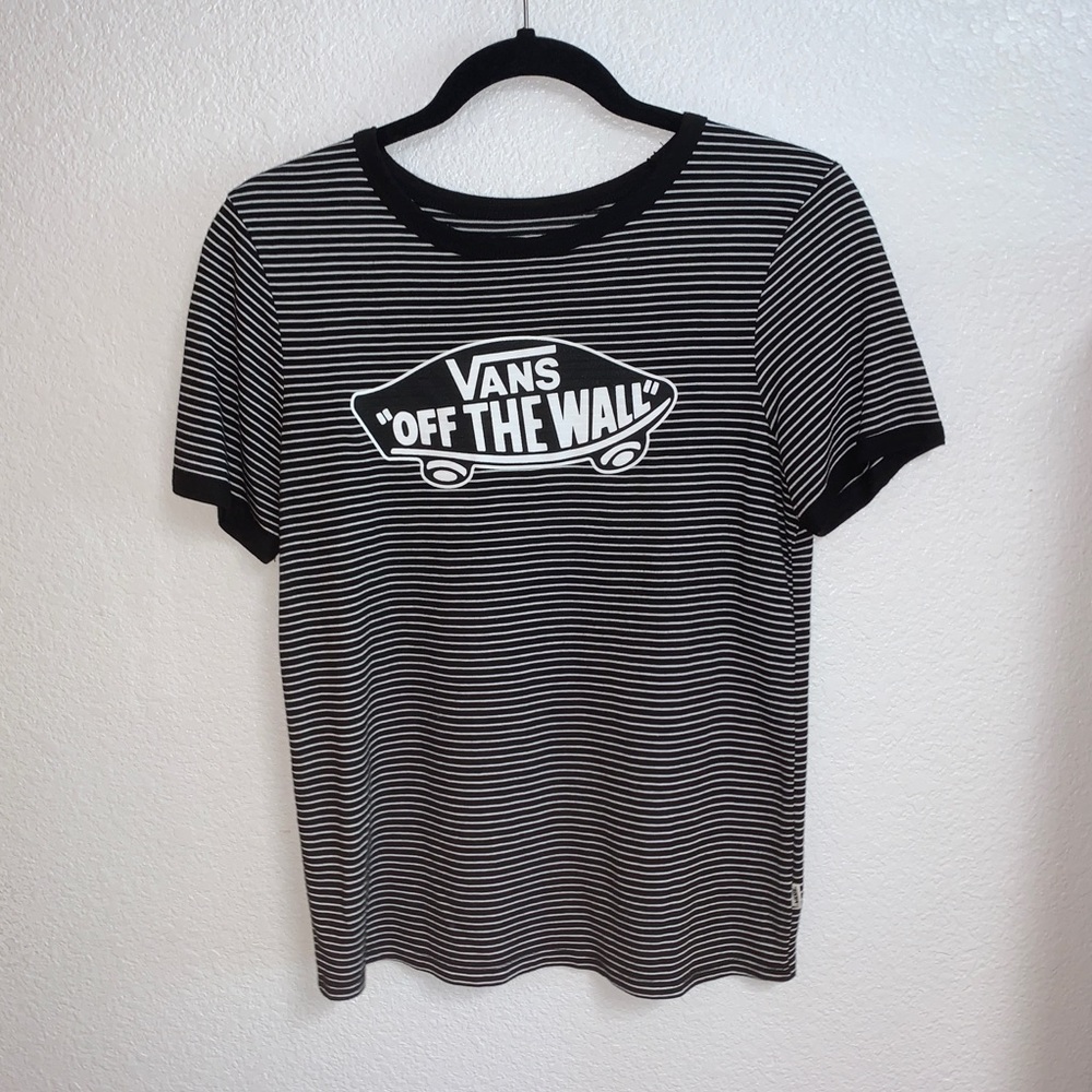 Striped vans shirt women’s